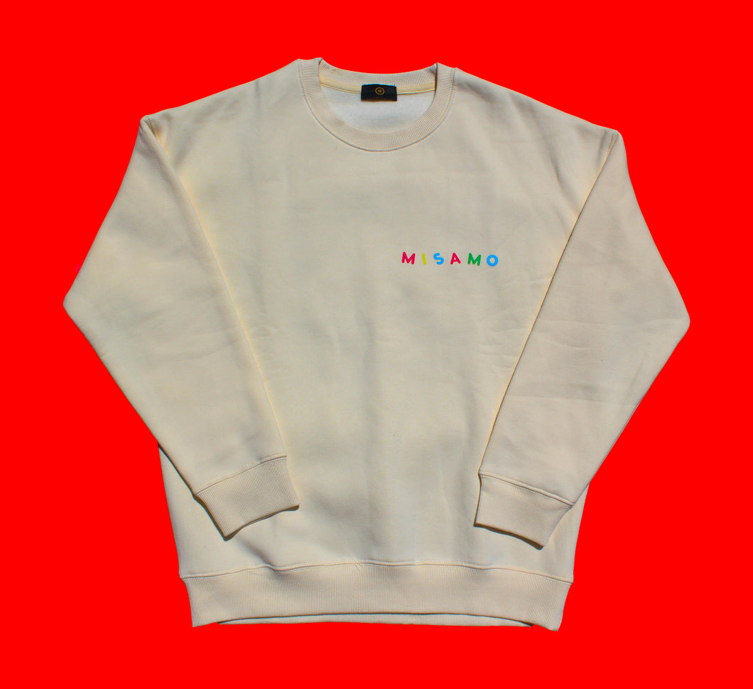 misamo magnet crewneck sweater